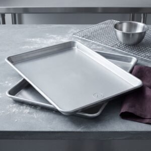 Range Aluminized Steel Half Sheet Pans, Set of 2