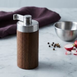 Atelier Acacia & Steel Pepper Mill