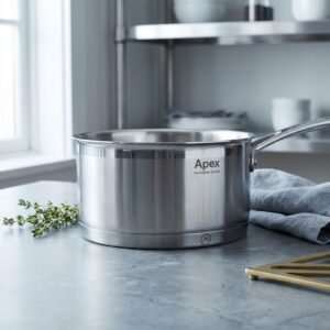 Range Stainless 3 qt Saucepan