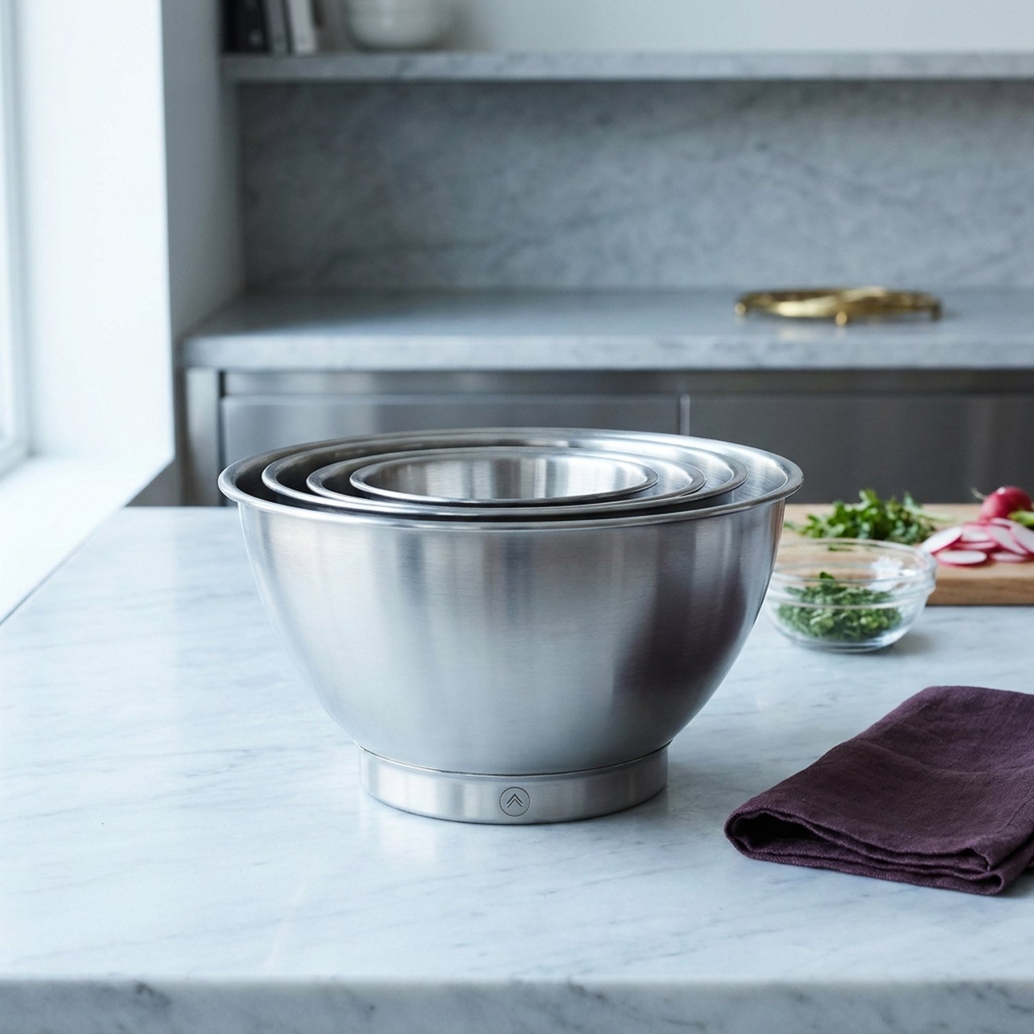 Atelier Stainless Mixing Bowl Set of 5