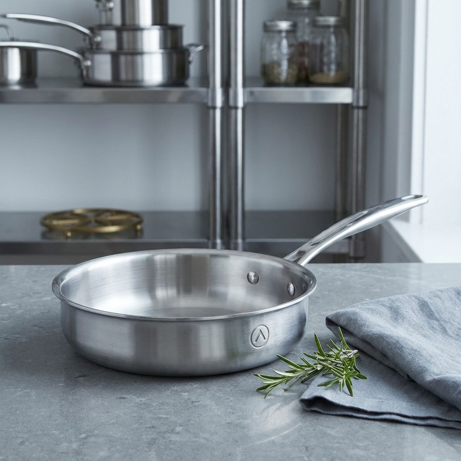 Range Stainless 8" Saute Pan