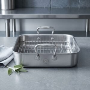 Range Stainless Roasting Pan & Rack