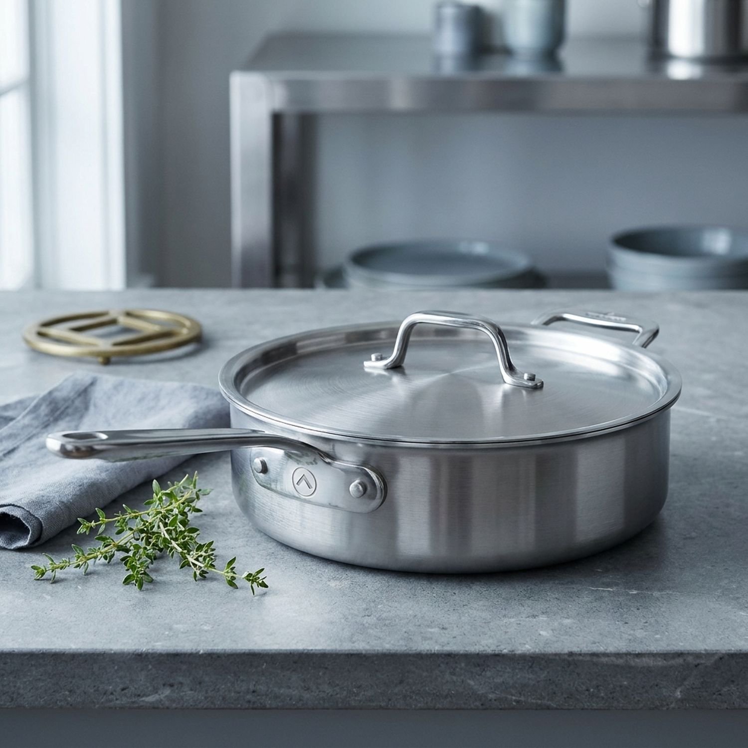 Atelier 5-Ply Clad 5 qt Saute & Lid