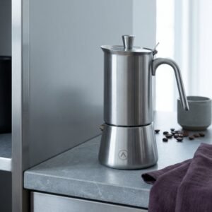 Range Steel Moka Pot