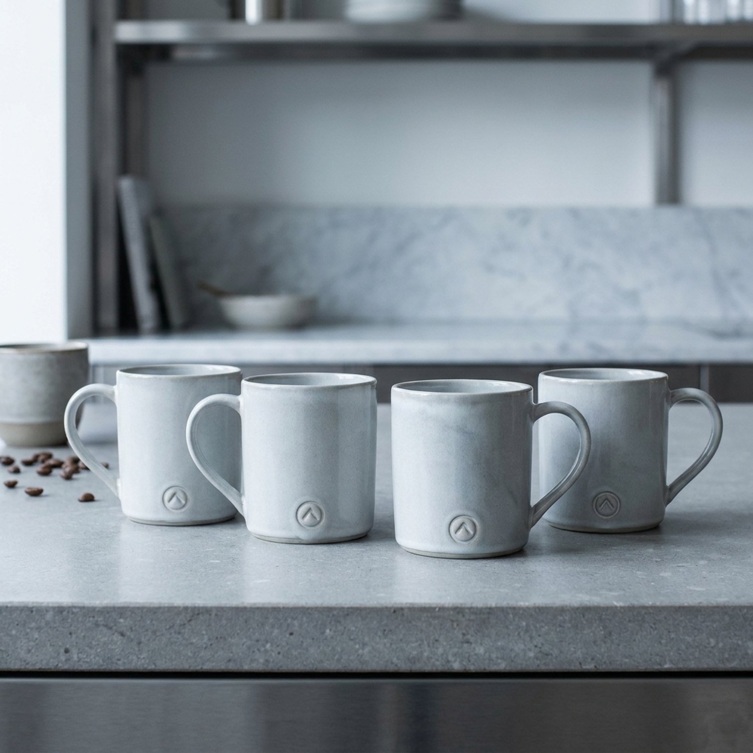 Range Ceramic Mug Set of 4