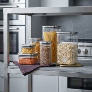 Range Borosilicate Food Storage Set of 5
