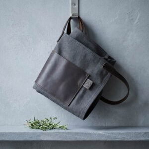 Atelier Leather & Canvas Half Apron